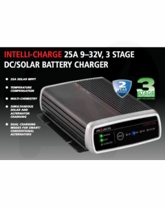 Projecta IDC25 9-32V 25A 3 Stage DC to DC Battery Charger with Solar Input